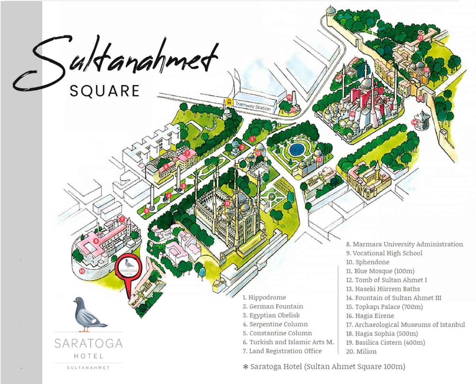 Saratoga Hotel Sultanahmet Istanboel Buitenkant foto